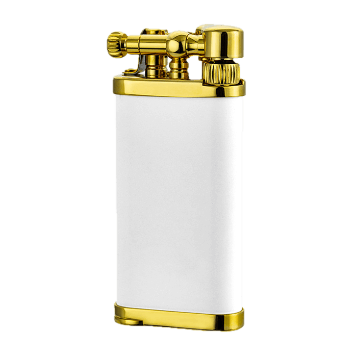 Corona Old Boy Lighter - Gold/White - Click Image to Close
